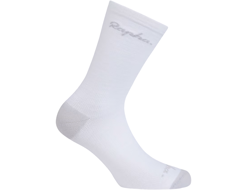 Rapha Merino Socks Regular in White/Grey