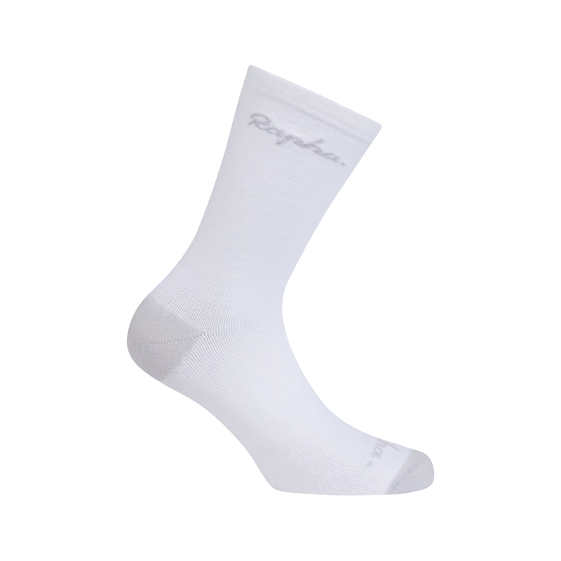 Balfes Bikes Rapha Merino Socks Regular in White/Grey | Free postage over £30, £10 off first order, price match & 0% finance.