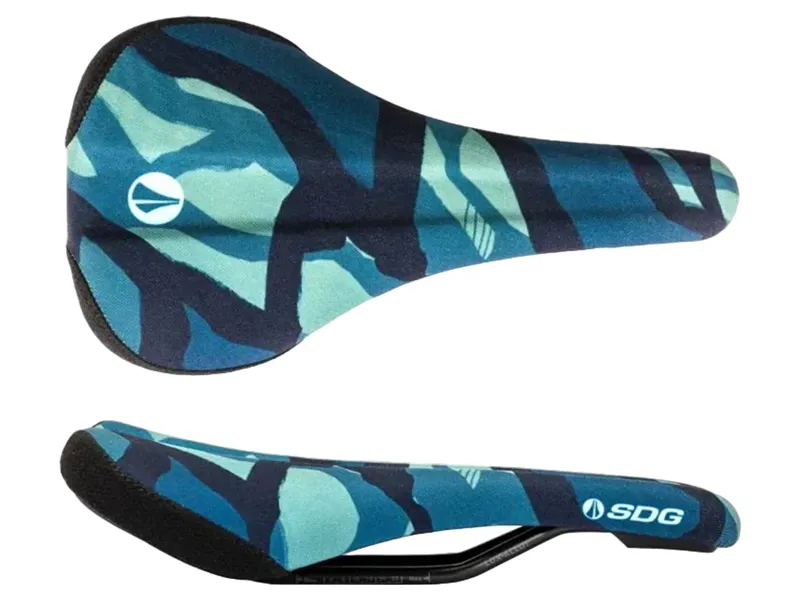 SDG Bel-Air 3.0 Terra Firma Lux-Alloy Rail Saddle in Hasie Blue