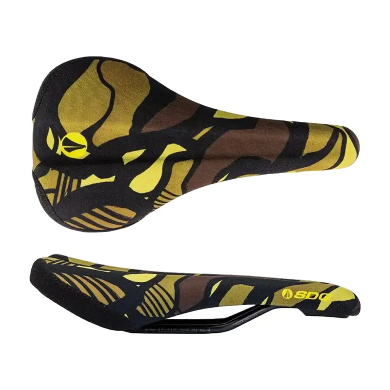 Balfes Bikes Sdg SDG Bel-Air 3.0 Terra Firma Lux-Alloy Rail Saddle in Hasie Olive | Free postage over £30, £10 off first order, price match & 0% finance.