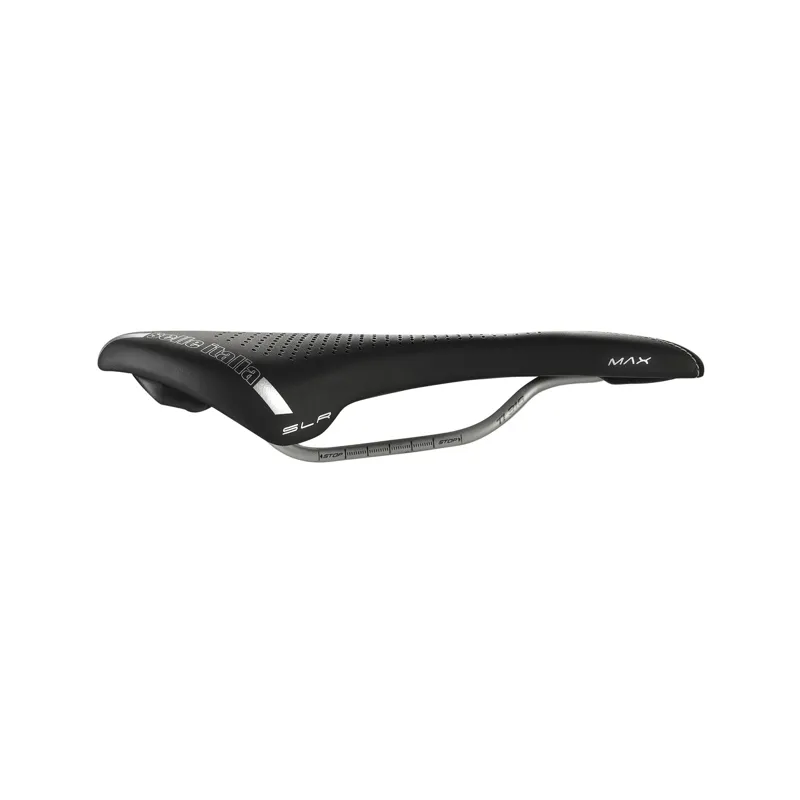 Selle Italia Max SLR Gel TI316 Superflow Saddle in Black-1