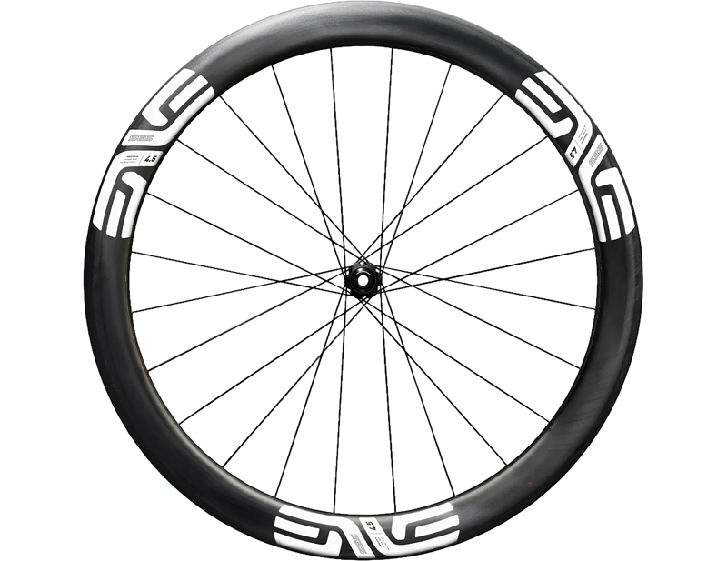 Enve SES 4.5 700c Center Lock XDR Carbon Rear Wheel in Black / White