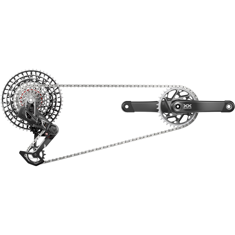 Balfes Bikes Sram SRAM XX SL T-Type Eagle AXS USB-C Transmission Groupset | Free postage over £30, £10 off first order, price match & 0% finance.