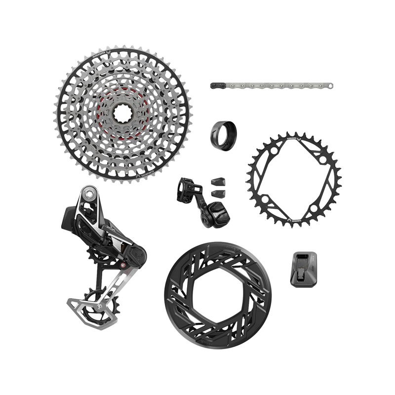Balfes Bikes Sram SRAM XX T-Type Eagle AXS USB-C E-MTB 104BCD Transmission Groupset - Cranks Not Included | Free postage over £30, £10 off first order, price match & 0% finance.