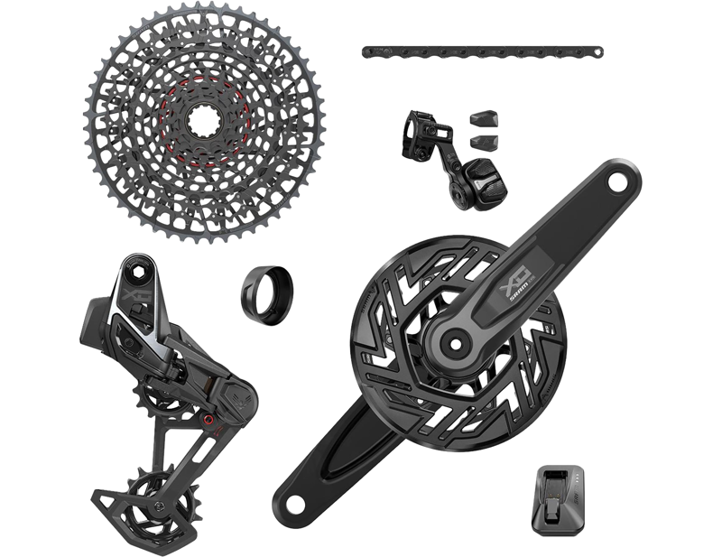 SRAM X0 T-Type Eagle AXS USB-C E-MTB Bosch Transmission Groupset