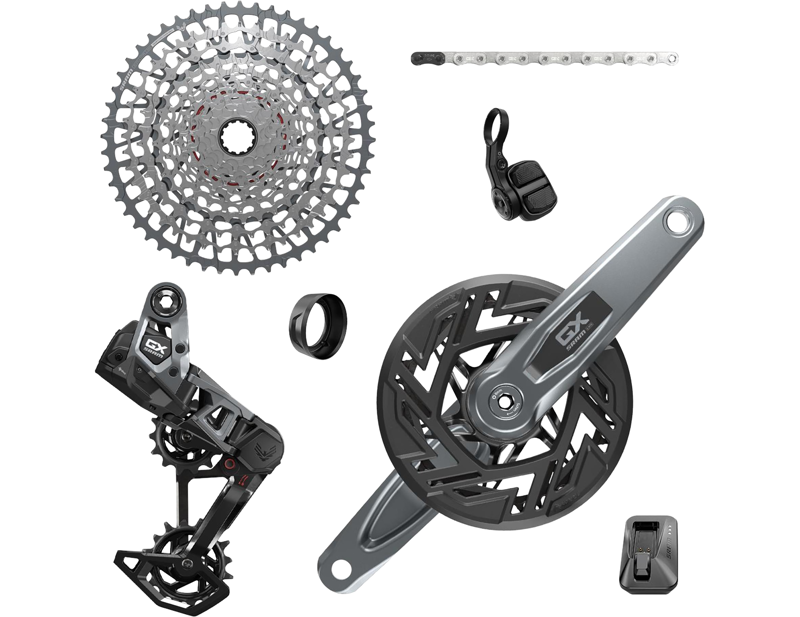 SRAM X0 T-Type Eagle AXS USB-C E-MTB Brose Transmission Groupset 