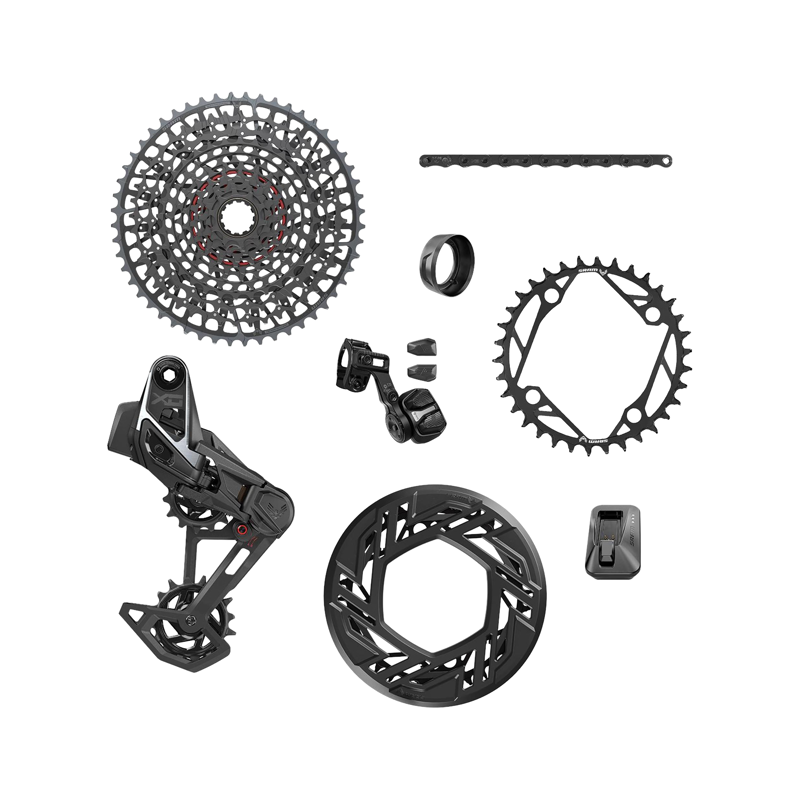 Balfes Bikes Sram SRAM X0 T-Type Eagle AXS USB-C E-MTB 104 BCD Transmission Groupset Cranks Not Included | Free postage over £30, £10 off first order, price match & 0% finance.