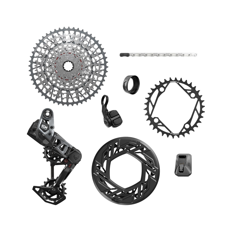 Balfes Bikes Sram SRAM GX T-Type Eagle E-MTB 104bcd Transmission AXS USB-C Groupset - Cranks Not Included | Free postage over £30, £10 off first order, price match & 0% finance.