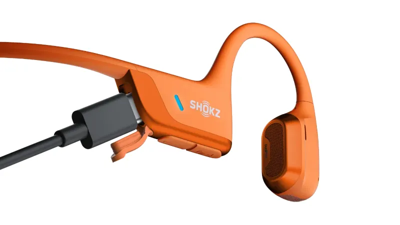 Shokz OpenRun Pro 2 Mini Cycle Headphones in Orange-2