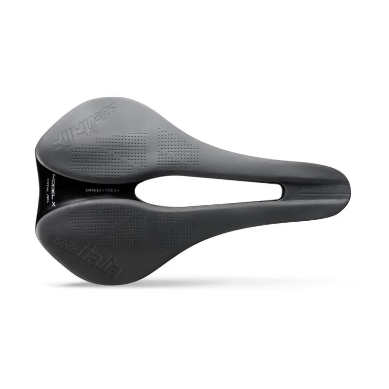 Selle Italia Model-X Green Superflow Saddle in Grey/Black