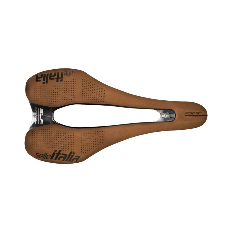 Selle Italia SLR Boost Kit Carbonio Special Edition Saddle in Brown Nubuk