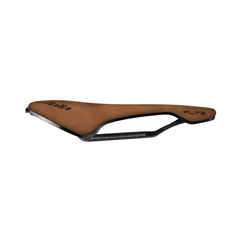 Selle Italia Flite Boost Kit Carbonio Special Edition Saddle in Brown Nubuk-2