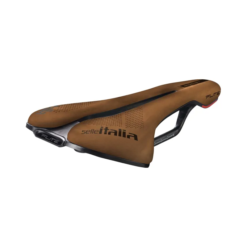 Selle Italia Flite Boost Kit Carbonio Special Edition Saddle in Brown Nubuk-5