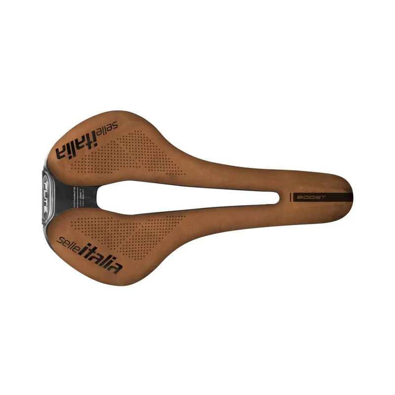 Selle Italia Flite Boost Kit Carbonio Special Edition Saddle in Brown Nubuk-1