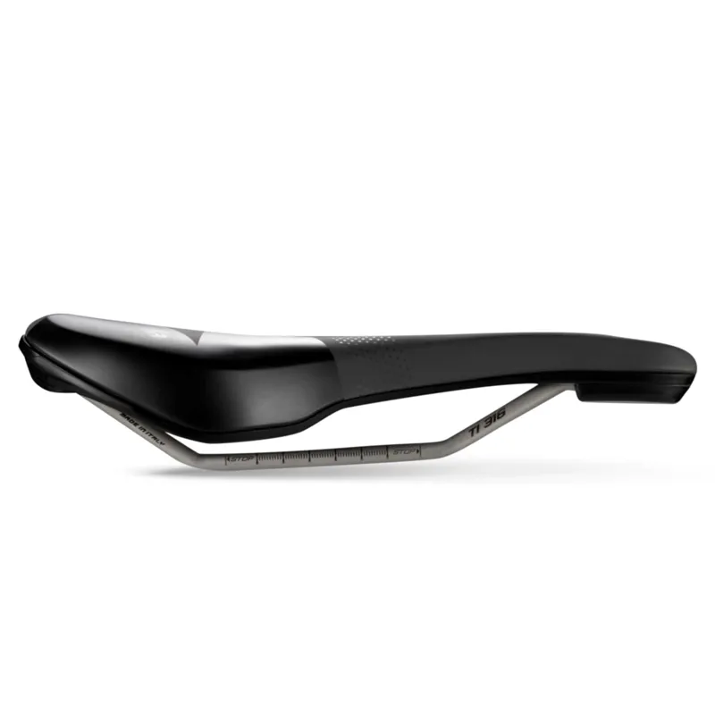 Selle Italia X-Bow TI316 Saddle in Black/Grey-1