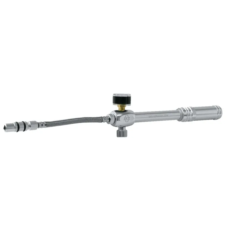 SKS MSP Suspension Shock Pump in Silver-2