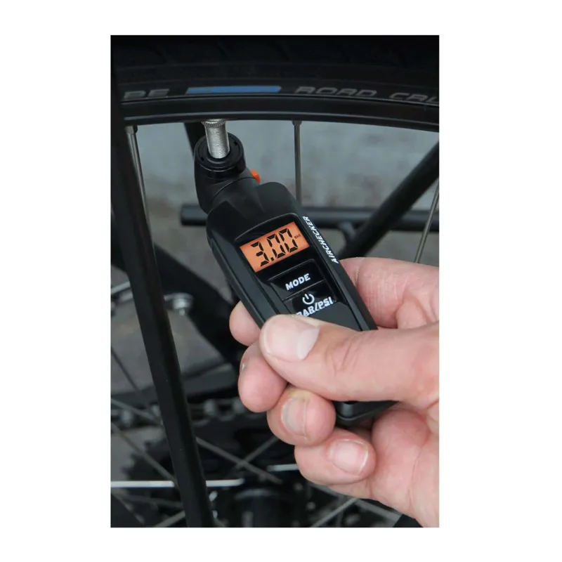SKS Airchecker Digital Tyre Pressure Gauge in Black-3
