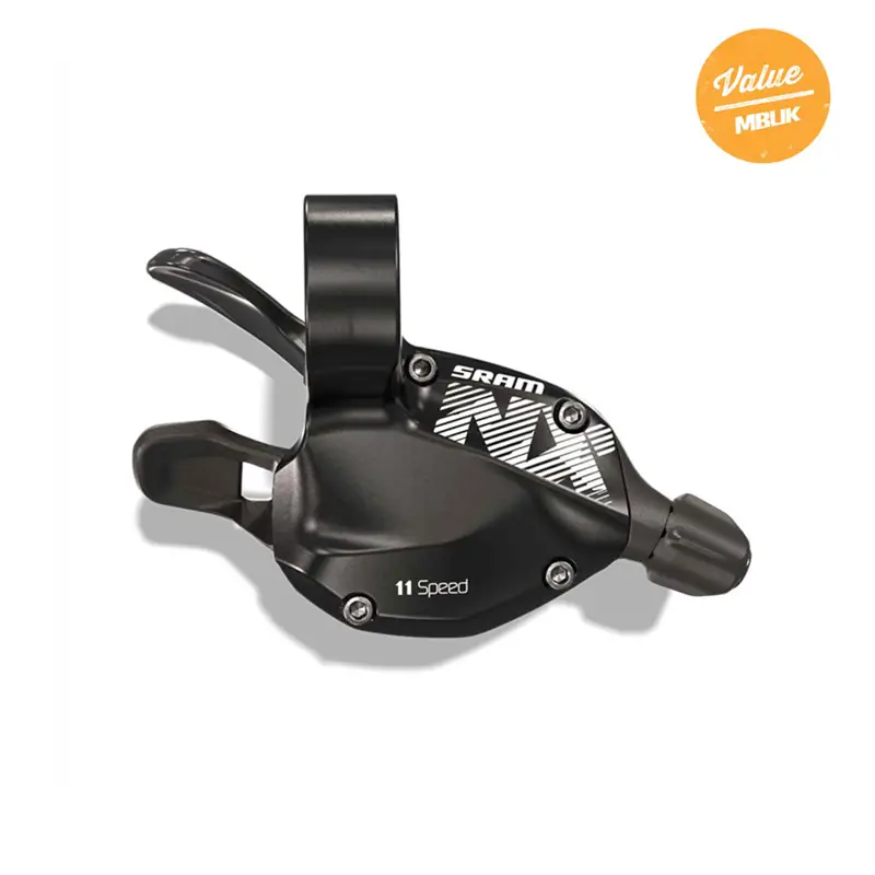 Balfes Bikes Sram SRAM Shifter NX Trigger 11 Speed Rear with Discrete Clamp in Black | Free postage over £30, £10 off first order, price match & 0% finance.