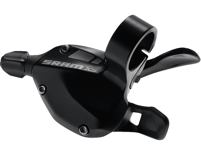 Balfes Bikes Sram SRAM X5 3-speed Front Trigger Shifter in Black | Free postage over £30, £10 off first order, price match & 0% finance.