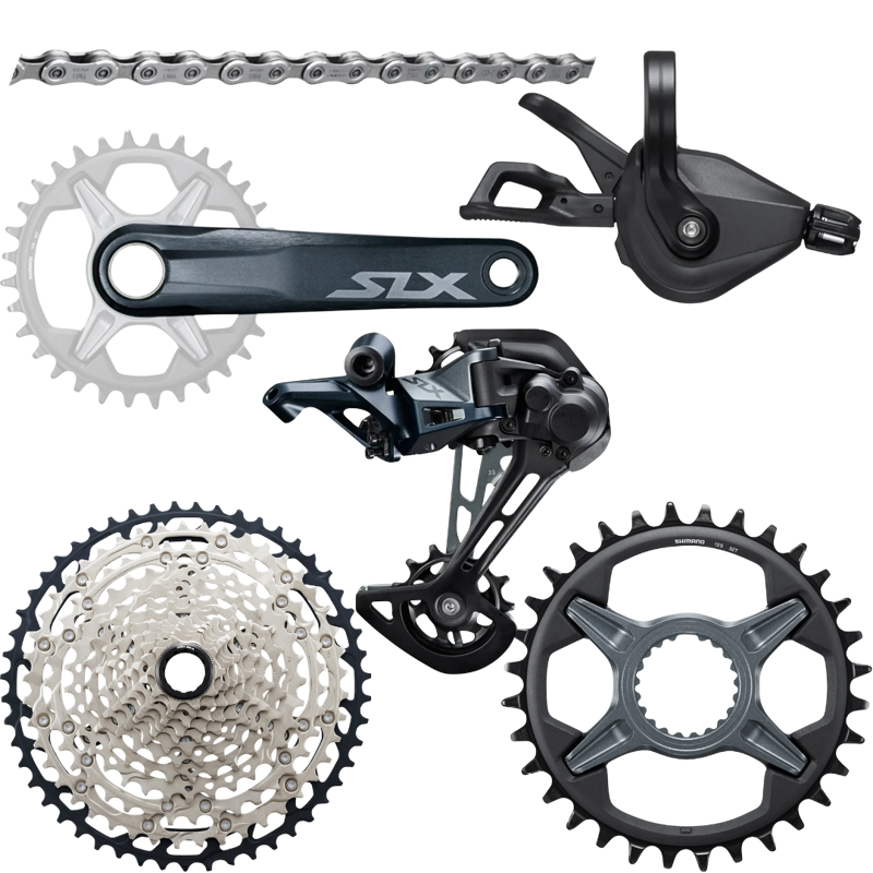 Balfes Bikes Shimano SLX M7100 1x12 Speed Drivetrain | Free postage over £30, £10 off first order, price match & 0% finance.