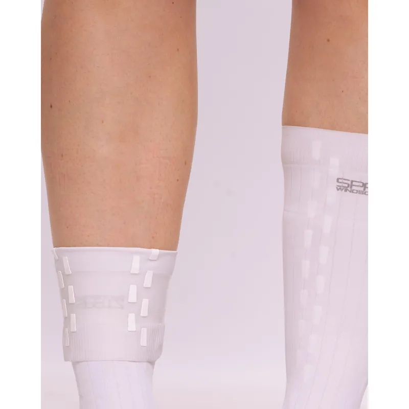 Spatzwear Windsock Pro Oversocks in White-4