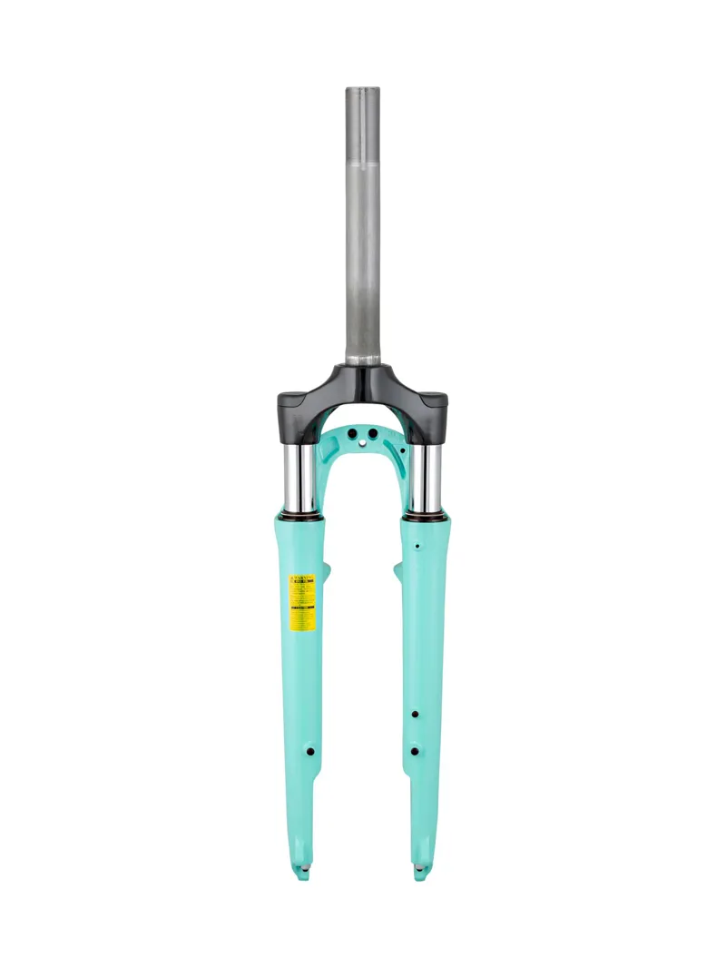 SR Suntour NEX Threaded 700c Suspension Fork in Miami Green-1