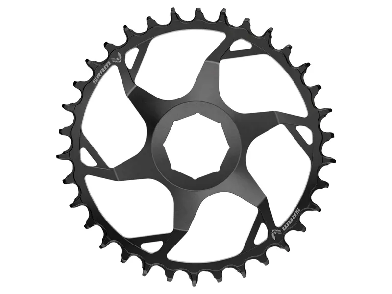 SRAM Chain Ring T-Type CL55 Brose Direct Mount 34T in Black