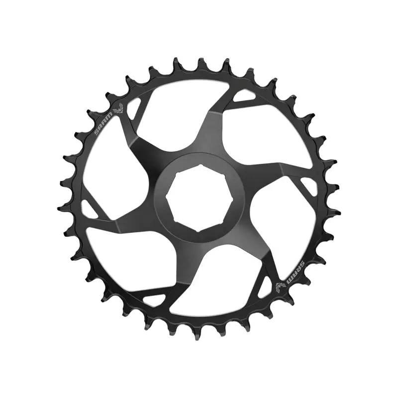 Balfes Bikes Sram SRAM Chain Ring T-Type CL55 Brose Direct Mount 36T in Black | Free postage over £30, £10 off first order, price match & 0% finance.