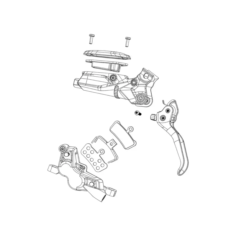Balfes Bikes Sram SRAM Maven Ultimate A1 Disc Brake Lever Blade Kit Aluminium in Black | Free postage over £30, £10 off first order, price match & 0% finance.
