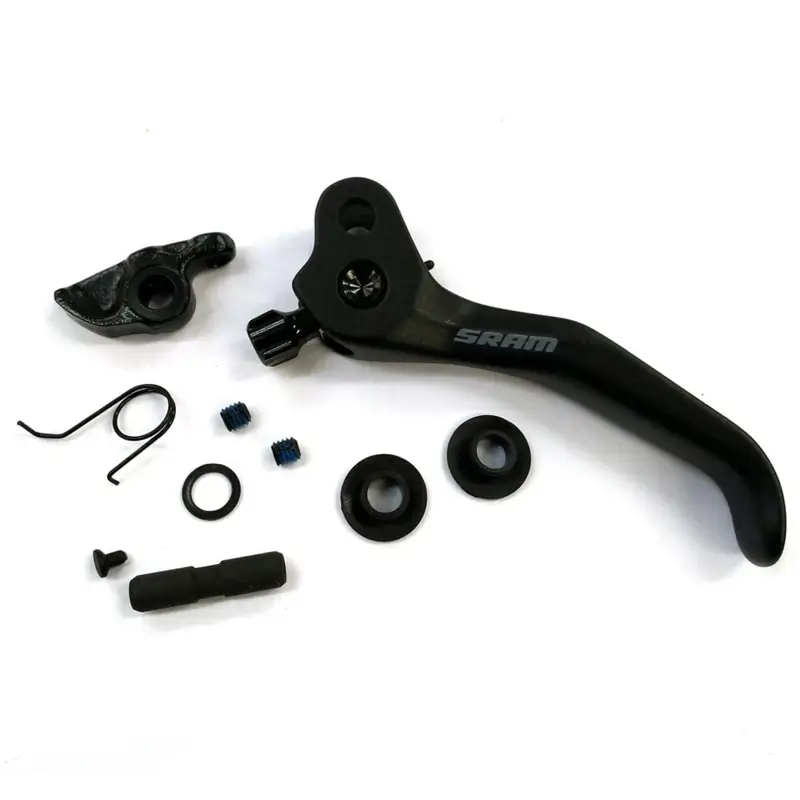 Balfes Bikes Sram SRAM Disc Brake Lever Blade Kit - Aluminium Black V2 Includes Blade Pin Reach Knob Cam Pushrod Spring And Bushings - Guide RS/Code Rs: | Free postage over £30, £10 off first order, price match & 0% finance.