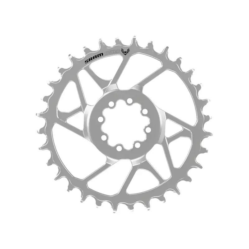 Balfes Bikes Sram SRAM T-Type Eagle Steel Direct Mount Chain Ring 3mm Offset 32t in Silver | Free postage over £30, £10 off first order, price match & 0% finance.