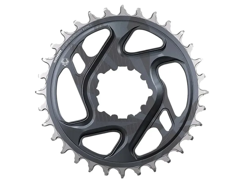 SRAM X-SYNC 2 Direct Mount 3mm Offset Boost Eagle Cold Forged Chain Ring 34T in Grey