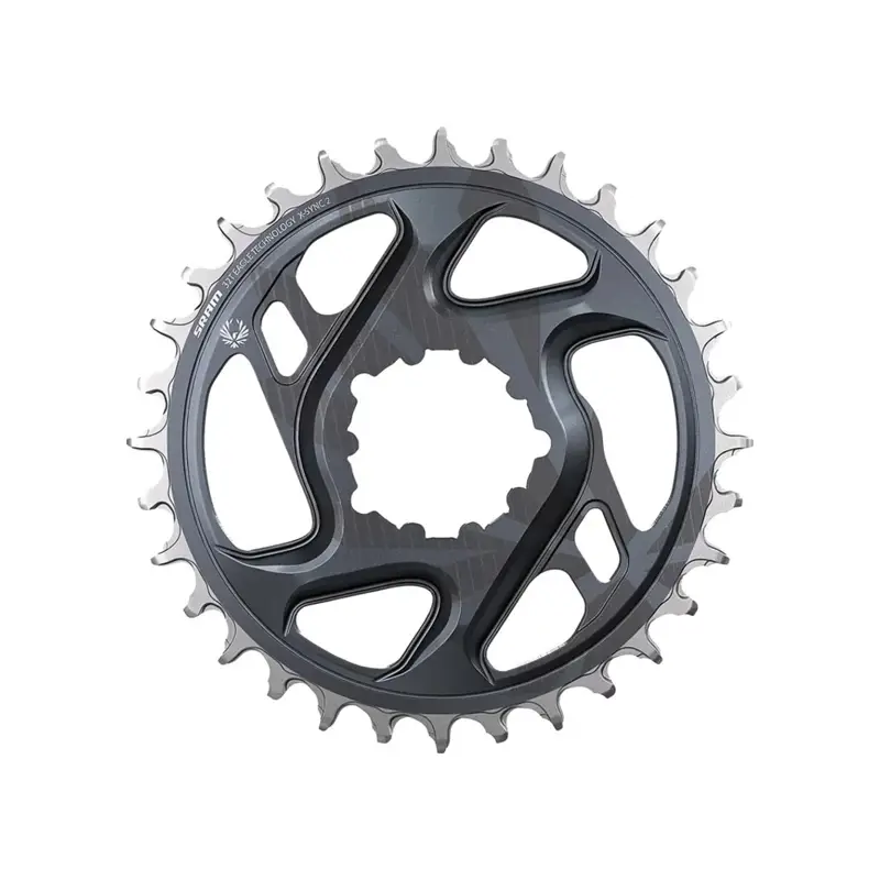 Balfes Bikes Sram SRAM X-SYNC 2 Direct Mount 6mm Offset Eagle Cold Forged Chain Ring 34T in Grey | Free postage over £30, £10 off first order, price match & 0% finance.