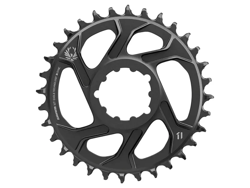 SRAM X-Sync 2 Eagle Chain Ring 32T Direct Mount 3mm Offset Steel in Black