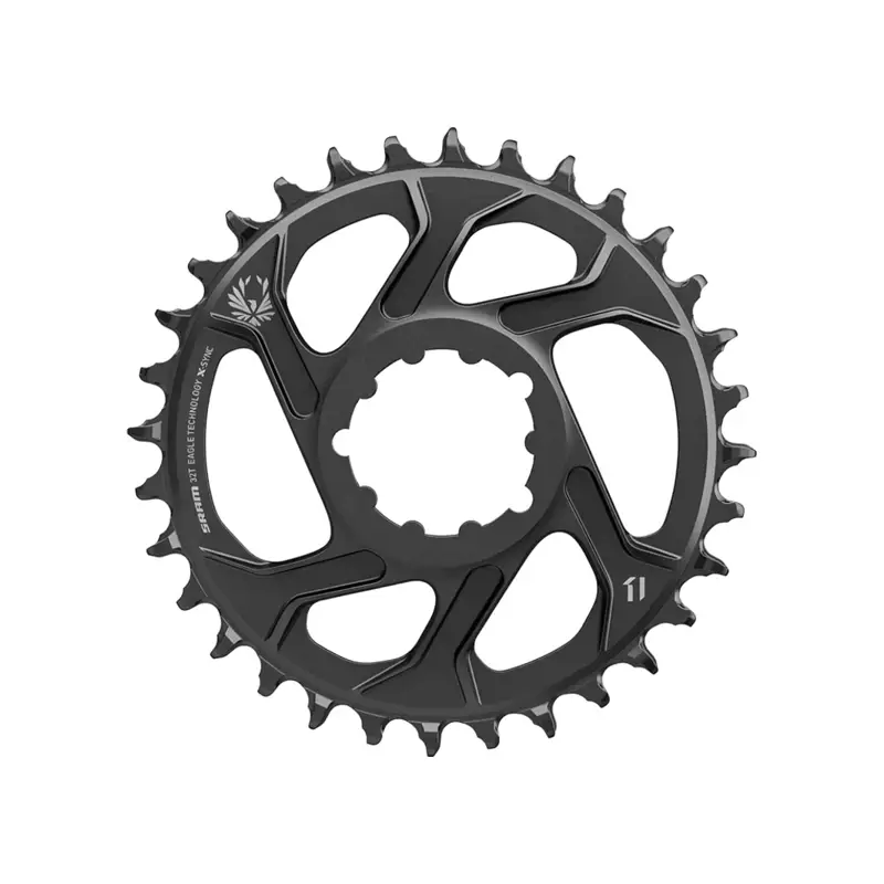 Balfes Bikes Sram SRAM X-Sync 2 Eagle Chain Ring 32T Direct Mount 3mm Offset Steel in Black | Free postage over £30, £10 off first order, price match & 0% finance.