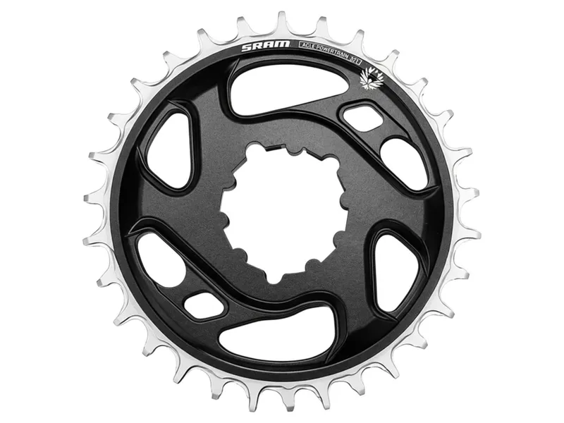 SRAM X-Sync Eagle Direct Mount Chain Ring 34T 3mm Offset Aluminium in Black