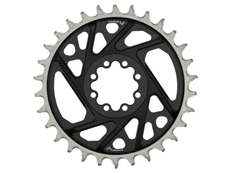 SRAM XX Downhill T-Type Eagle Direct Mount Chain Ring 34T Aluminum 6mm Offset in Black