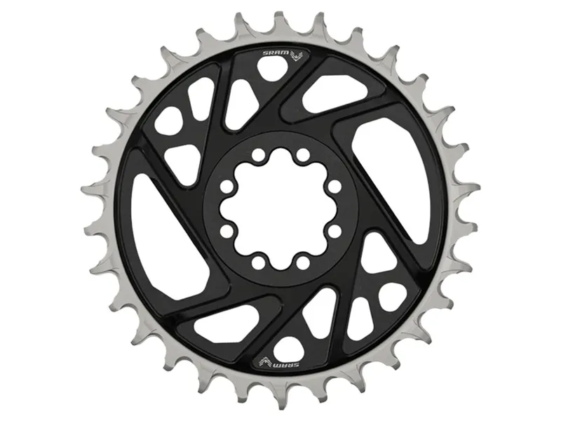 SRAM XX Downhill T-Type Eagle Direct Mount Chain Ring 36T Aluminum 6mm Offset in Black