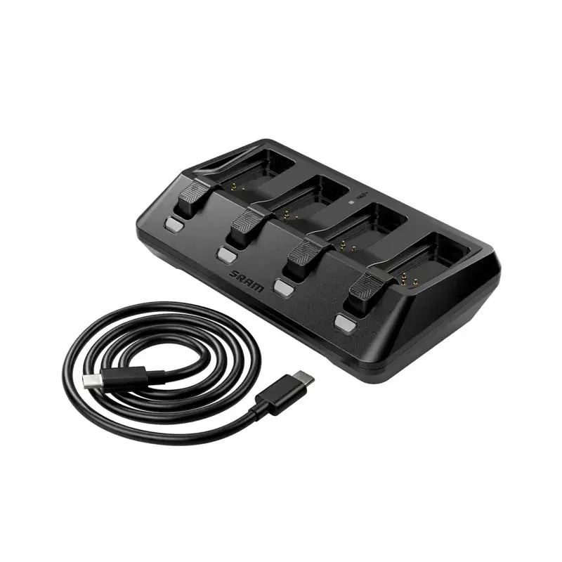 Balfes Bikes Sram SRAM AXS USB-C Battery Base Charger 4-Ports USB-C | Free postage over £30, £10 off first order, price match & 0% finance.