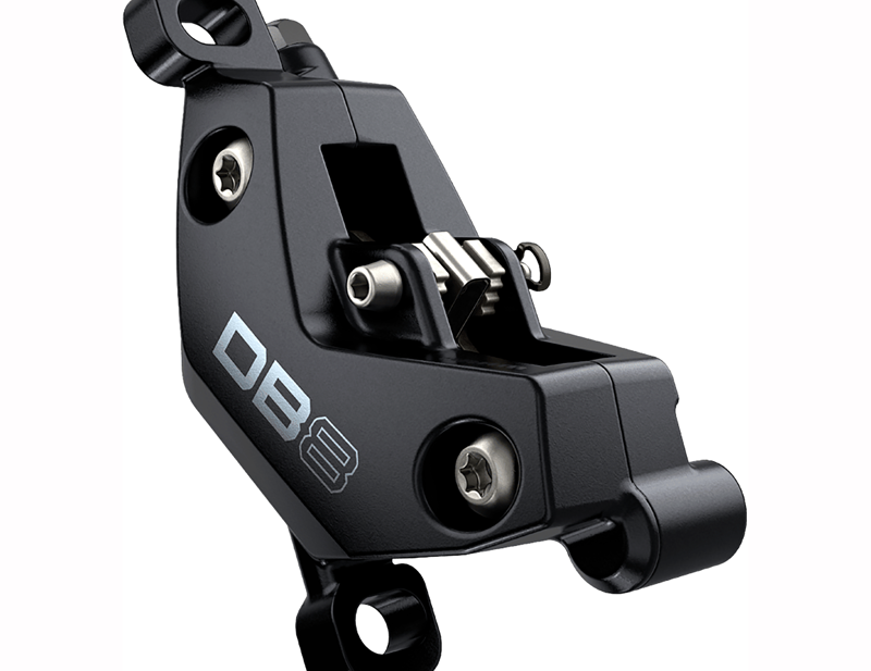 SRAM DB8 Hydraulic Disc Brake Lever and Post Mount Caliper 1900mm OE Stock in Black-3