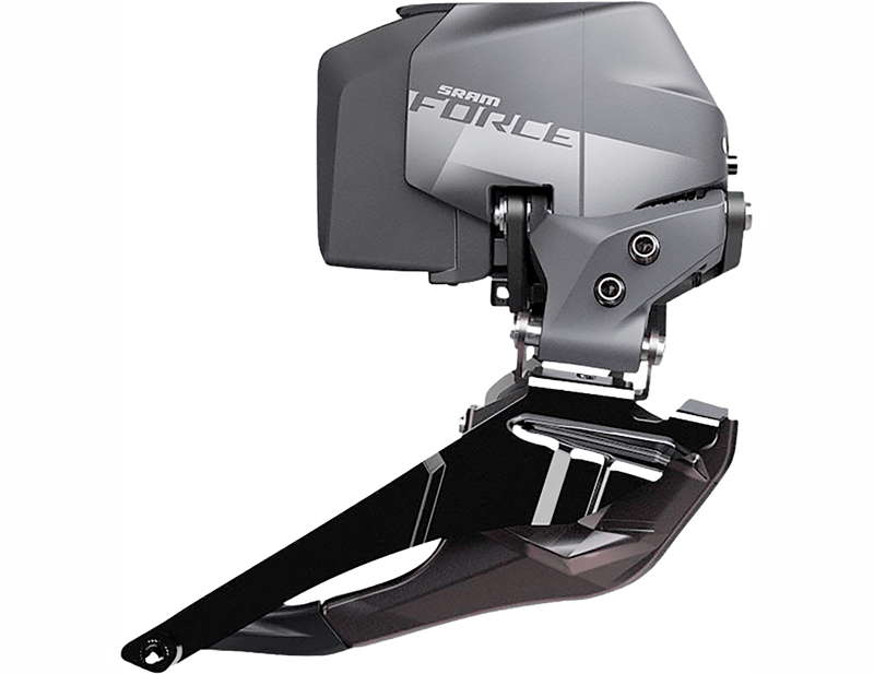SRAM Force eTap AXS Braze-On Front Derailleur OE Stock in Black