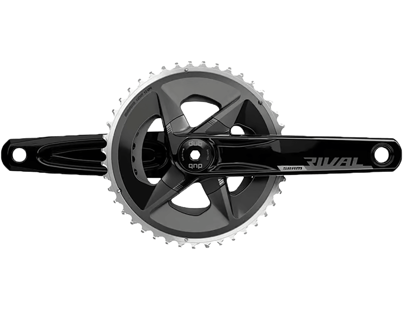 SRAM Rival D1 DUB Wide 12/13-Speed 165mm 40T Chainset OE Stock in Black