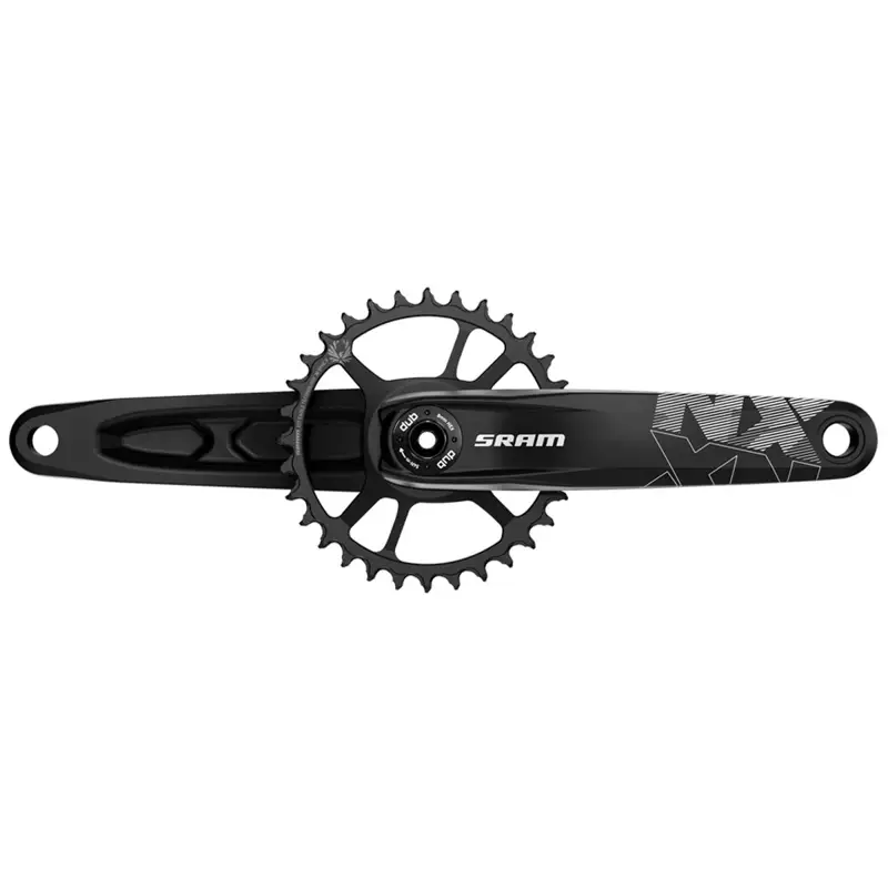 Balfes Bikes Sram SRAM Crank NX Eagle Fat Bike 4 DUB 12s w Direct Mount 30t X-SYNC 2 Steel Chainring Black DUB Cups/Bearings Not Included BLACK | Free postage over £30, £10 off first order, price match & 0% finance.