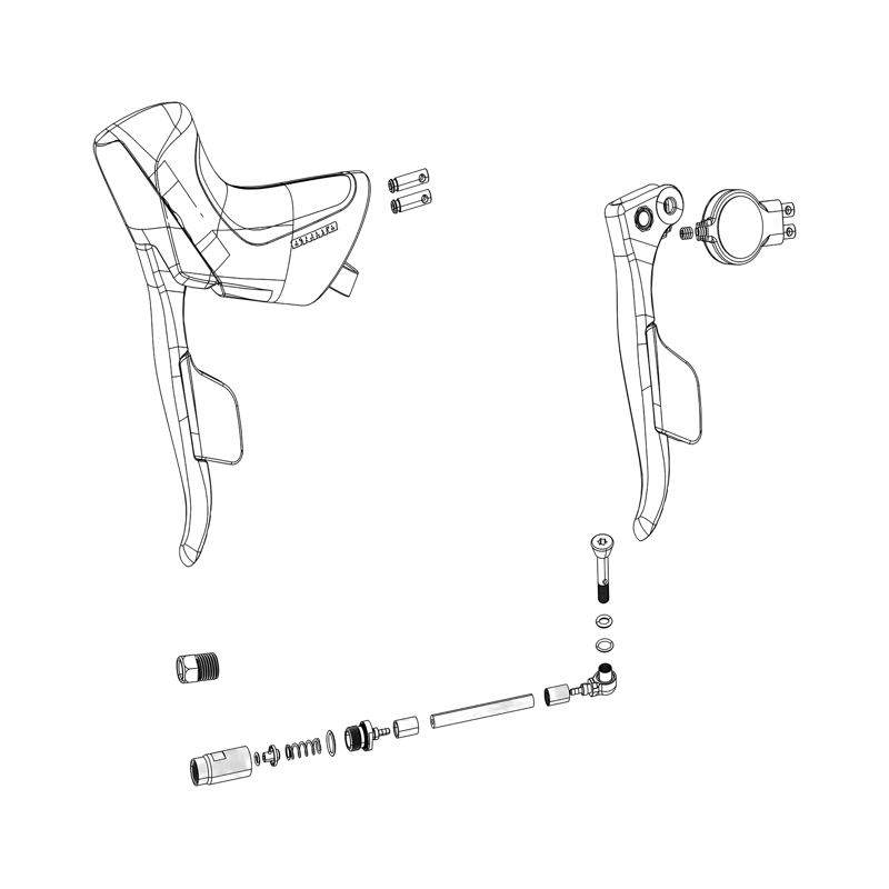Balfes Bikes Sram SRAM ED Exchange Kit - Left Shifter And Brake including hood - Apex Etap AXS D1 Disc | Free postage over £30, £10 off first order, price match & 0% finance.