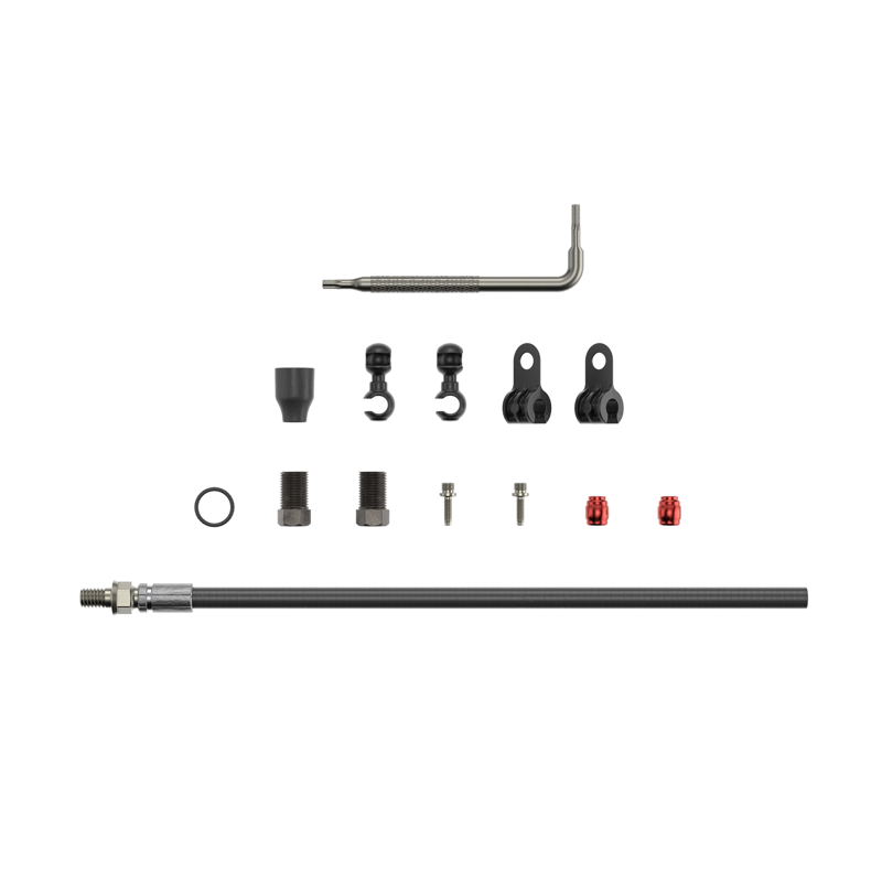 Balfes Bikes Sram SRAM Spare - Disc Brake Hydraulic Hose Kit - Threaded Inline Crimp -2000Mmblk Inc. Crimp and Fittings - Elixir 5/7/9/R/CR/X0Guide RSC A1 Guide R/RS A1 | Free postage over £30, £10 off first order, price match & 0% finance.