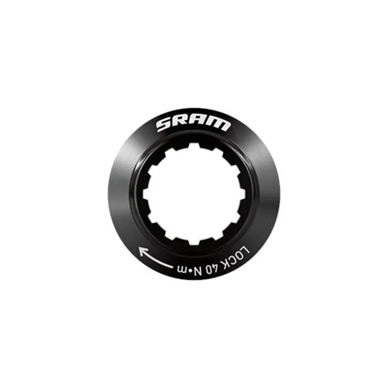 Balfes Bikes Sram Spare - Hub Centerlock Rotor Disc Lockring Black Sram Logo Qty 1 2021: | Free postage over £30, £10 off first order, price match & 0% finance.