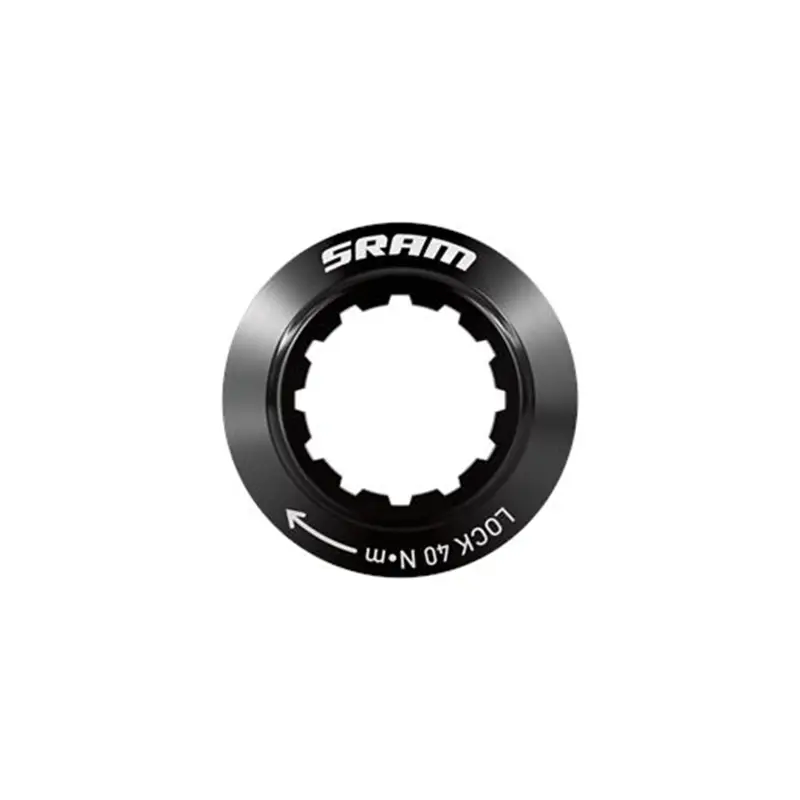 Balfes Bikes Sram Spare - Hub Centerlock Rotor Disc Lockring Black Sram Logo Qty 1 2021: | Free postage over £30, £10 off first order, price match & 0% finance.