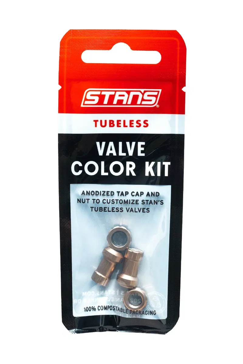 Stans Tubeless Valve Colour Kit in Copper-2