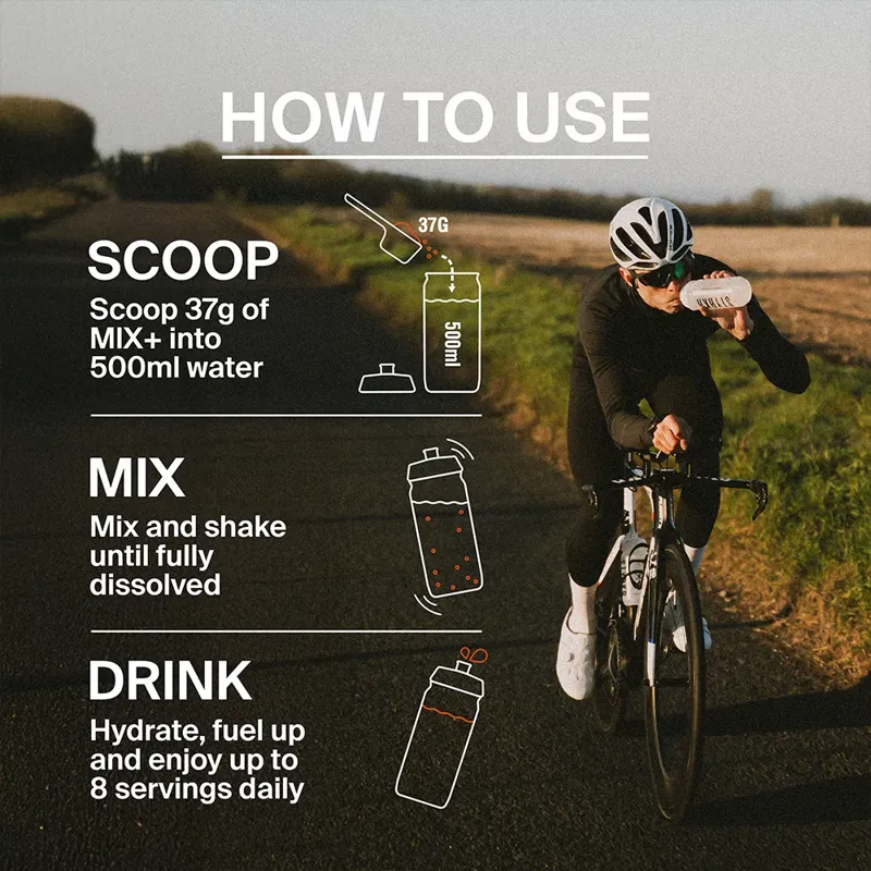 STYRKR Mix+ Energy Drink Medium 537g in Lime and Mint-4