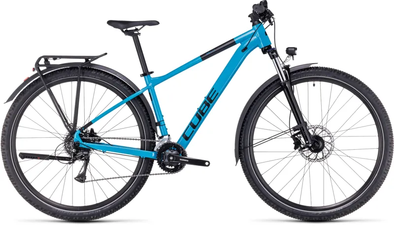 Cube Aim Race Allroad Mountain Bike 2024 in Blue Black